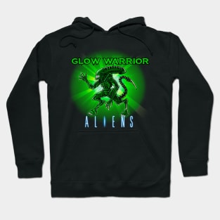 Glow Warrior Alien Hoodie